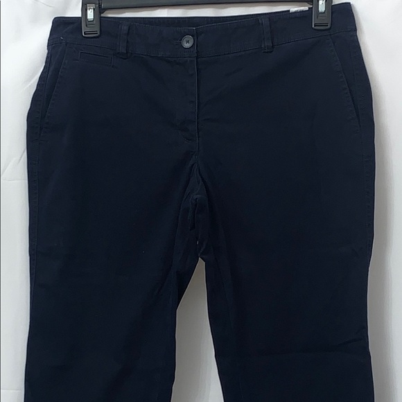 Women’s Talbots Navy Perfect Chino Pants Size 10P EUC - Picture 3 of 8
